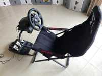 Cadeira Playseat® Challenge + Volante Logitech G923 + Gran Turismo 7