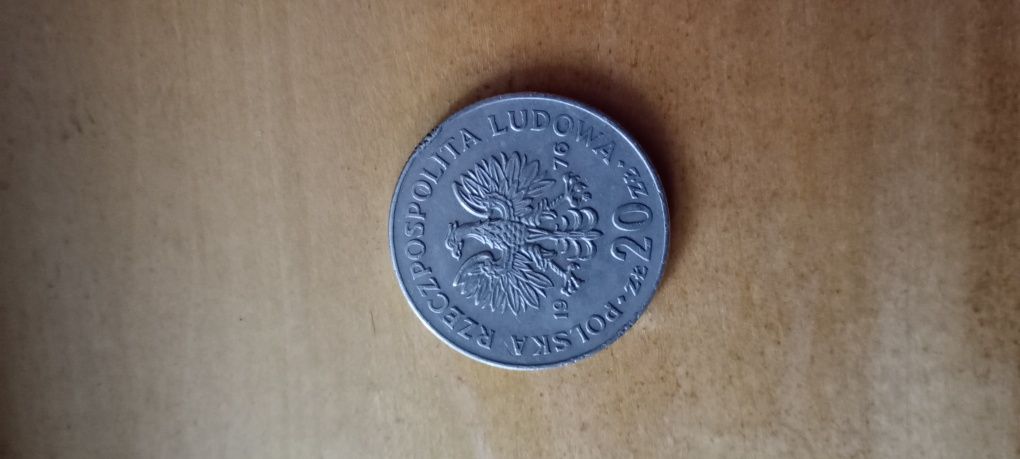 Moneta 20zł Marceli Nowotko 1976rok