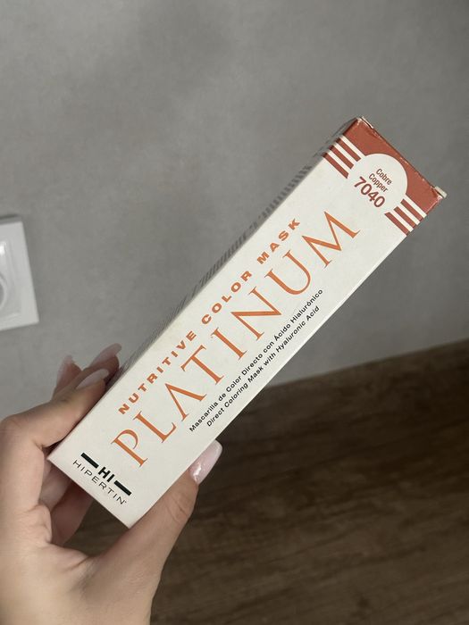 Тонувальна фарба-маска рудого кольору