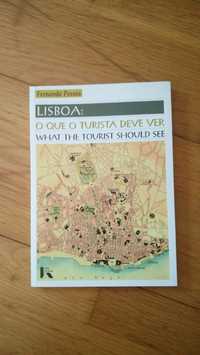 Livro Fernando Pessoa "Lisboa: O que o turista deve ver"