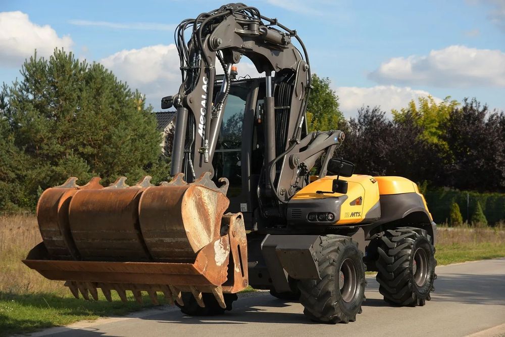Mecalac Koparka Kołowa MECELAC 12MTX * 2018 * Kpl łyżek * KLIMA * KAMERY * SUPER STAN!