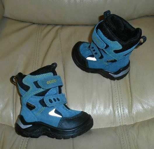 Ессо Gore Tex, р.22 (ст.14 см) ботинки зимние