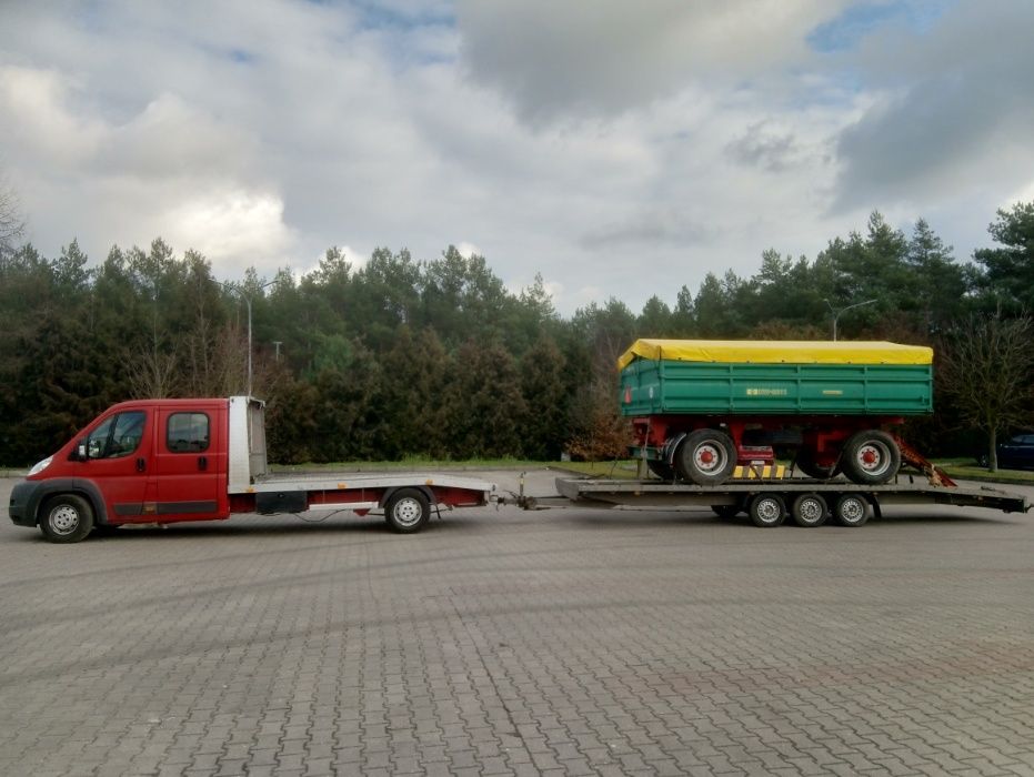 Usługi transportowe maszyn gabarytów itp Żnin Wągrowiec Gniezno Barcin