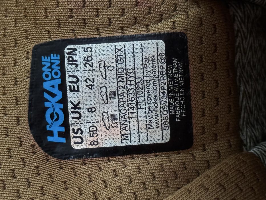 Кросівки Hoka Anacapa 2 Mid GTX / EU 42 / Оригінал