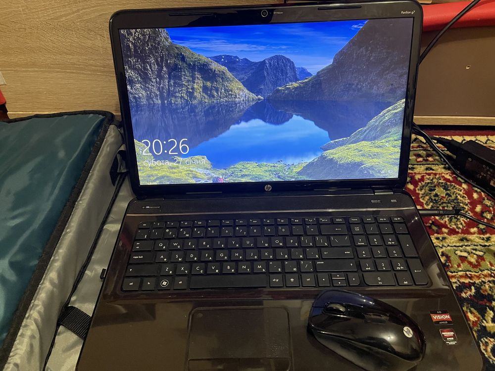 Ноутбук HP Pavilion g7-2225sr 17.3 " (C0X05EA) Sparkling Black