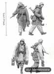 Figurki do sklejenia 2szt skala 1/35