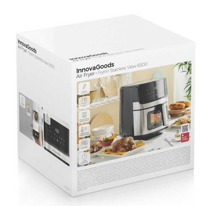 Frytkownica Bezolejowa InnovaGoods Fryinn View 1700 W 6,5 L