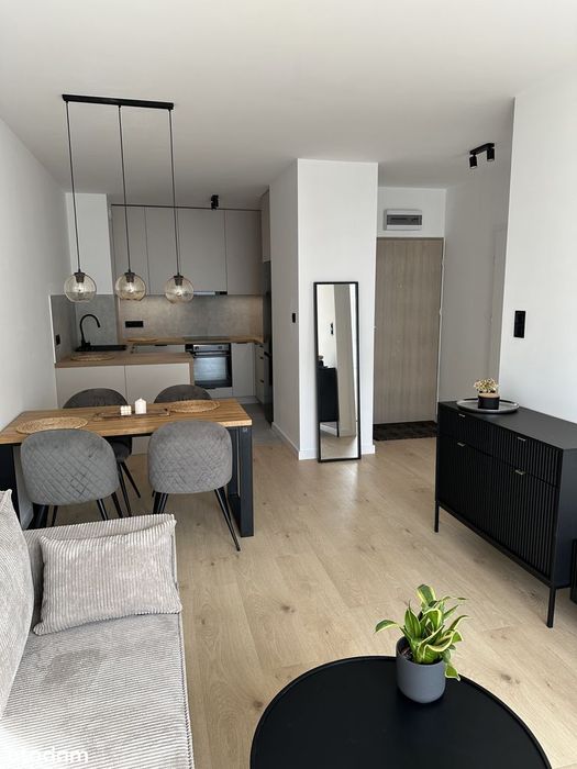 Nowe mieszkanie na wynajem, umeblowane 2 pokoje, z balkonem Katowicka