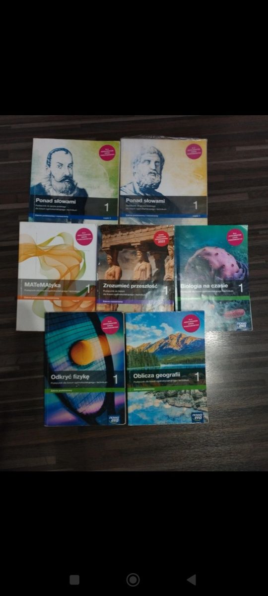 Podręcznik do 1 klasa liceum ogólnokształcącego i technikum