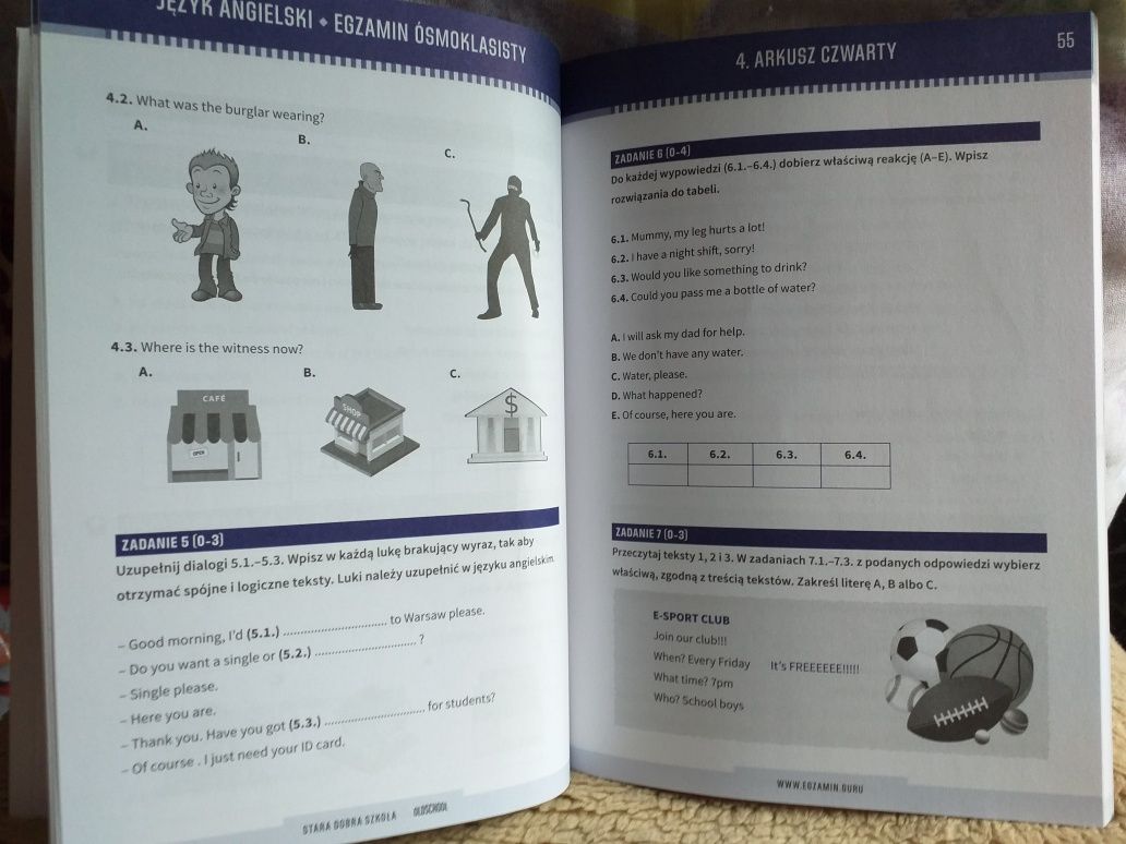 Książka Język angielski Ósmoklasisty