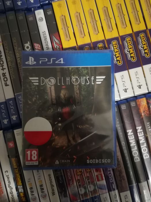 Dollhouse PL nowa folia ps4 ps5 PlayStation 4 5