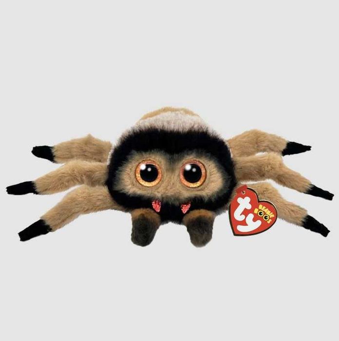 TY Beanie Boos глазастик бежевый паук GODFREY 15 см