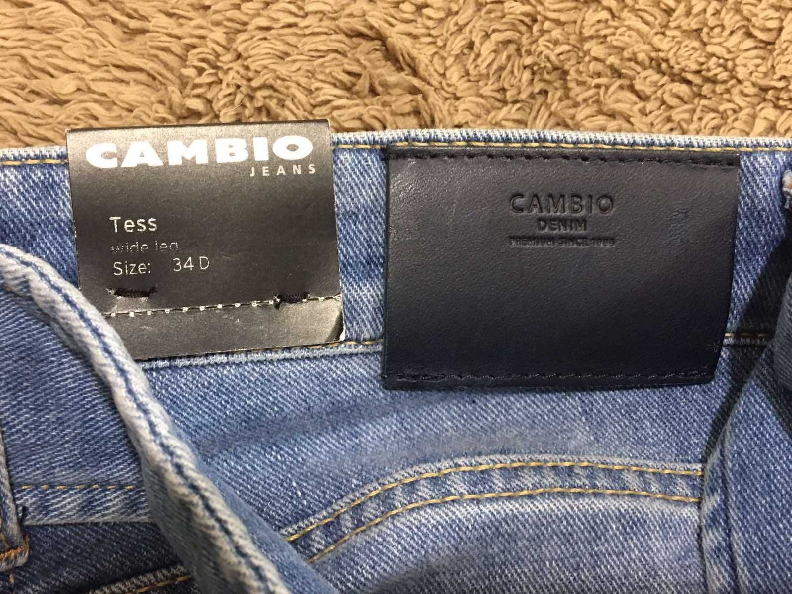 Джинсы жіночі , нові ( Cambio jeans vintage edition ) 34 D . Туніс