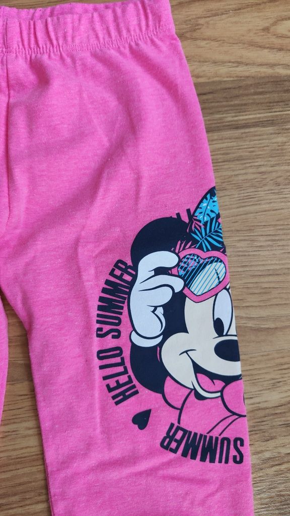 Spodnie leginsy dla dziewczynki myszka Minnie mickey