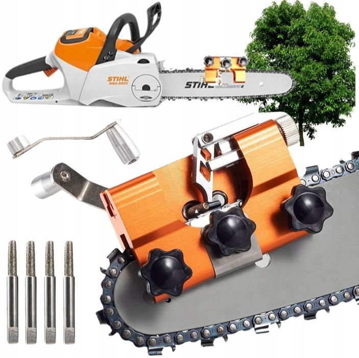 Ostrzałka do łańcuchów piły spalinowej