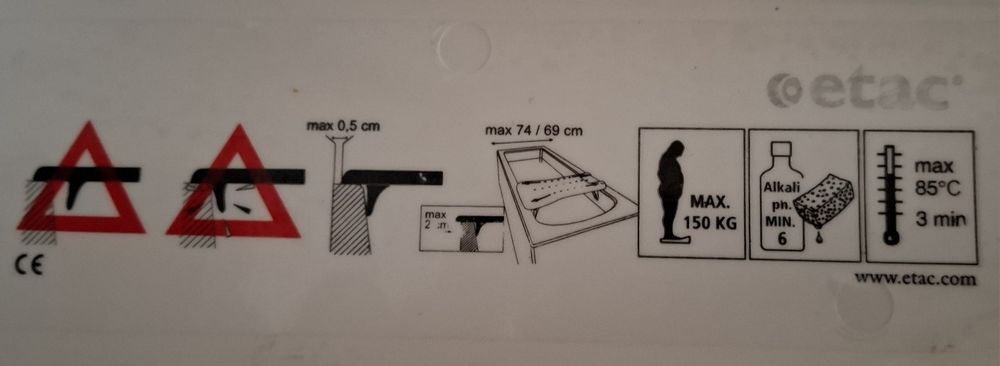 Ławeczka (siedzisko) na wanne