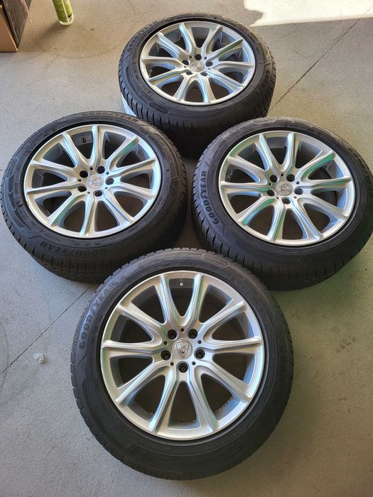 [k79a] Koła zimowe 18 Cali 5x112 Goodyear 225/55/18 7mm Audi 23r