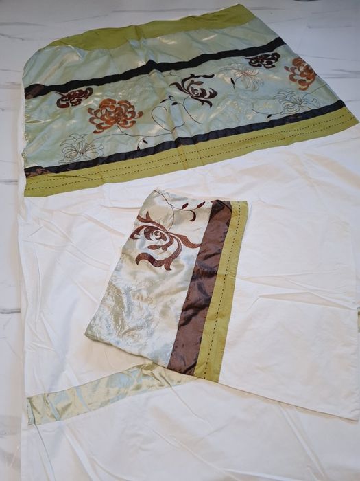 Pościel 200 x 220  poduszki 50 x 60 z satyną ikea