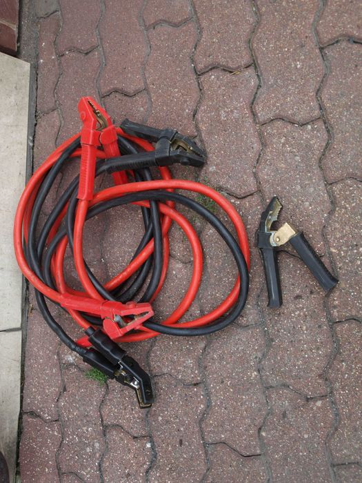 Kable rozruchowe Niemieckie Koparka Ciężarówka Widlak 700A Porządne