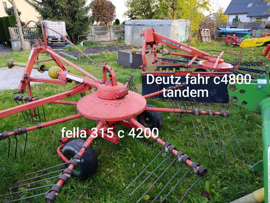 Przetrząsacz kuhn , zgrabiarka Claas , Pz , stoll , niemayer