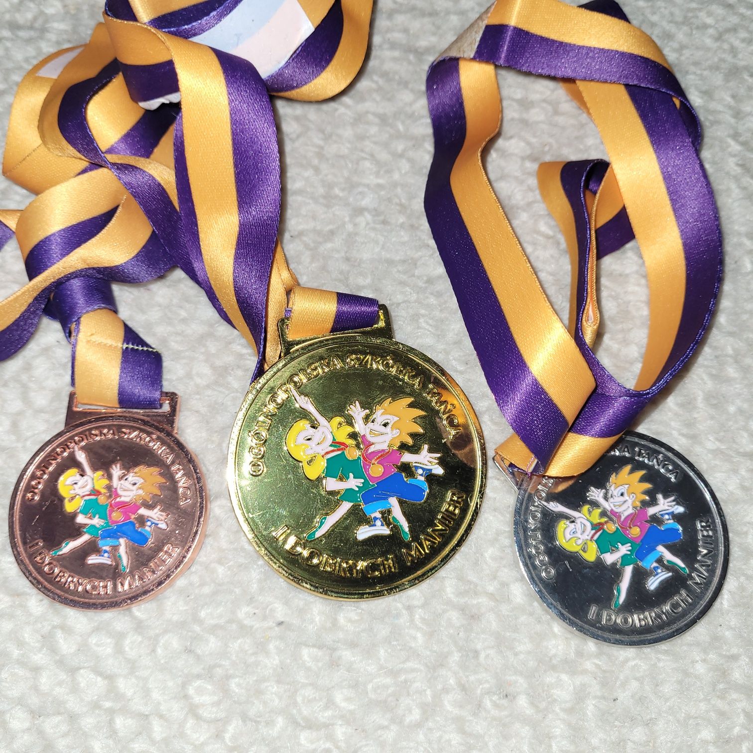 Medale szkółki tańca