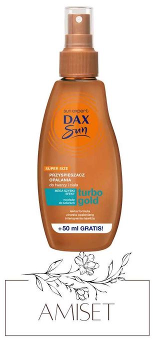 Dax Sun Turbo Gold Przyspieszacz do opalania 200ml