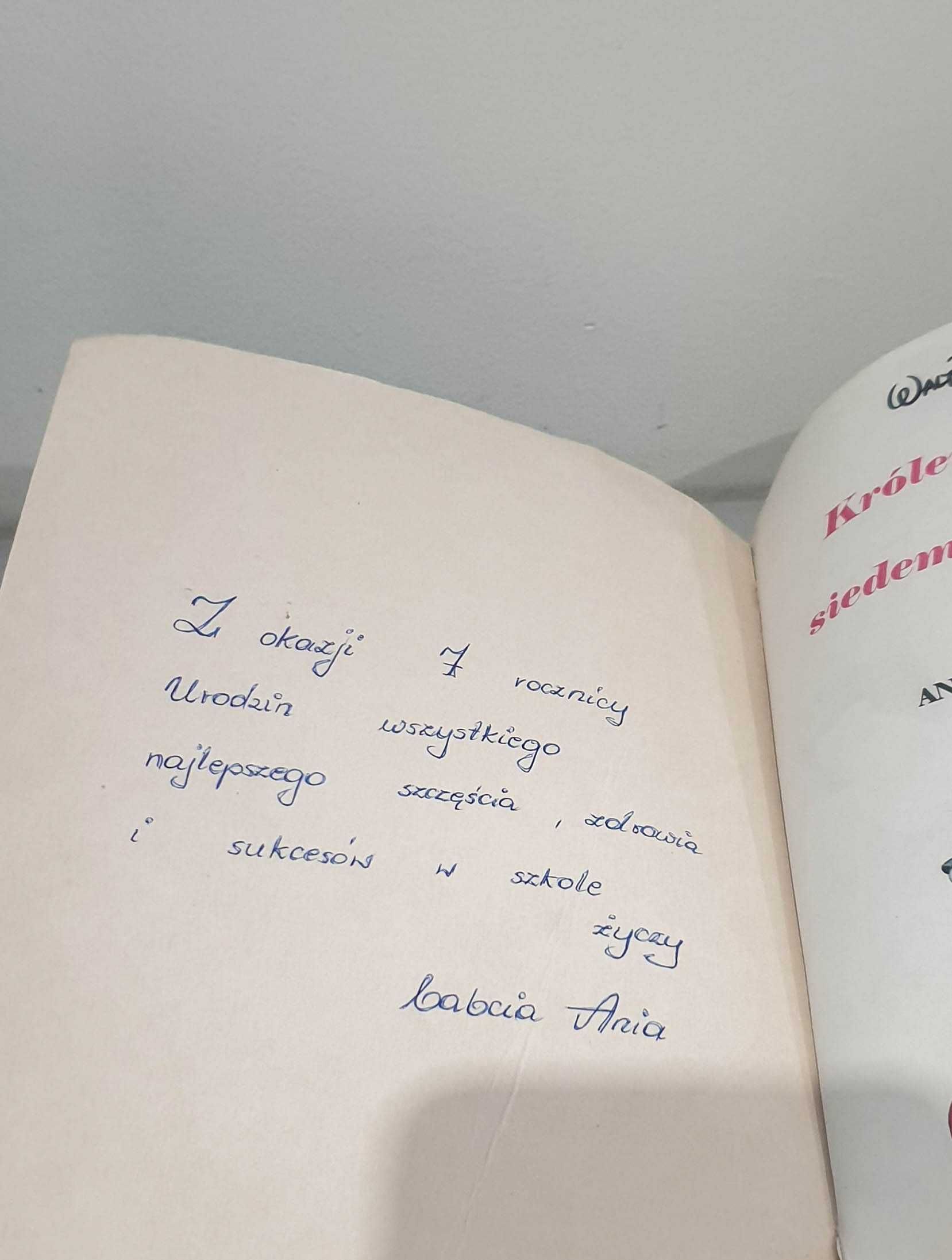 Książka Królewna Śnieżka i siedmiu krasnoludków wydanie z 1990
