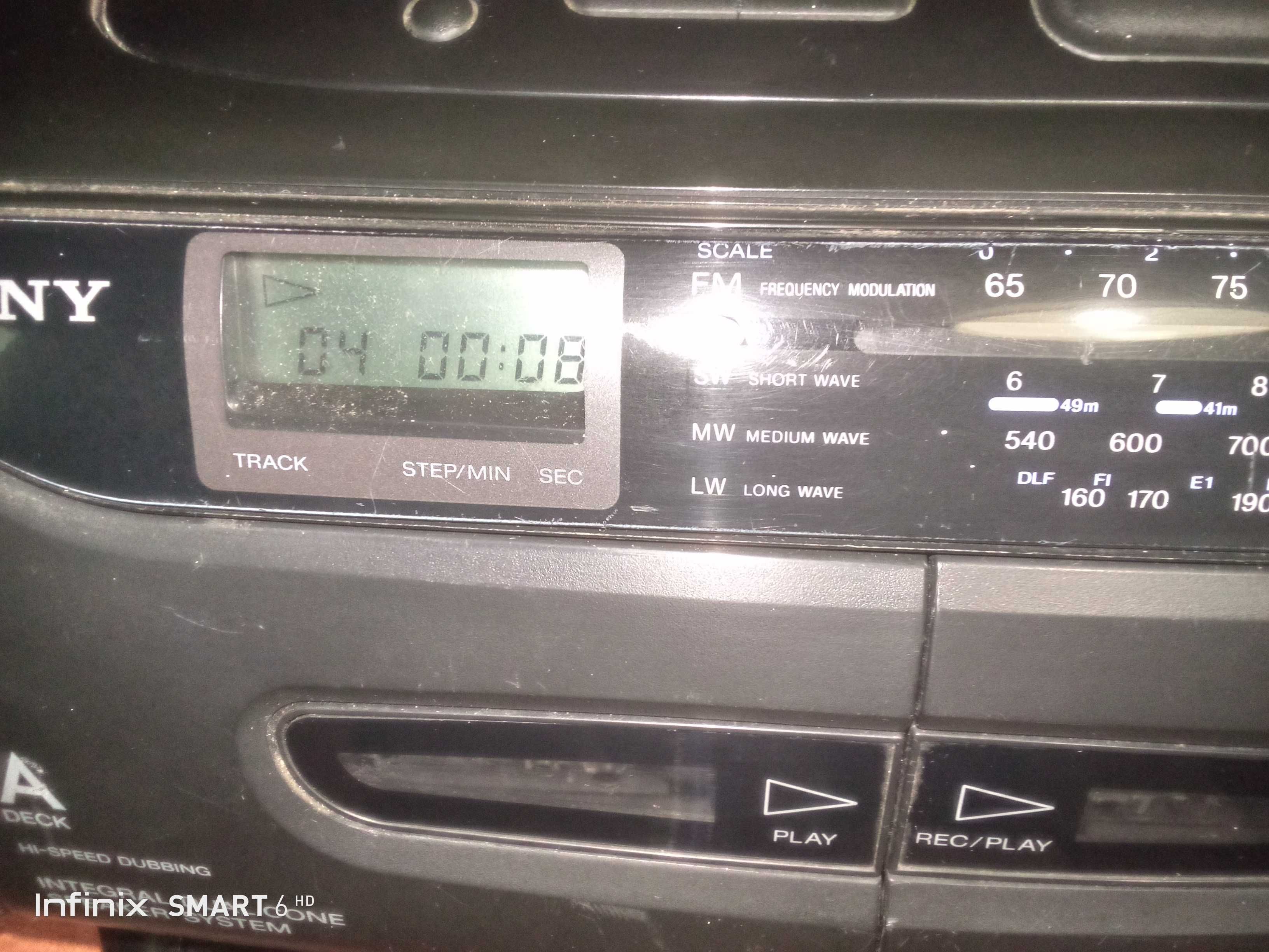 Super mega radiomagnetofon CD Sony CFD-110l, super dźwięk.