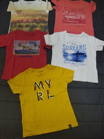Conjunto de 5 T-shirts Mayoral 4anos