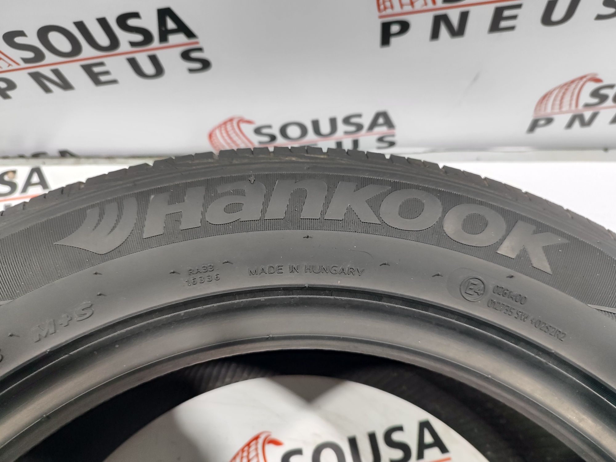 2 pneus semi novos 235-55R17 Hankook - Oferta dos Portes