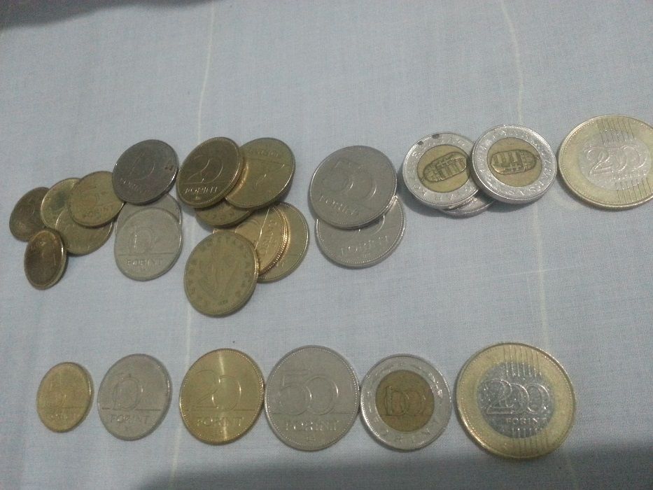 moedas do brasil; hungria; marrocos; polonia