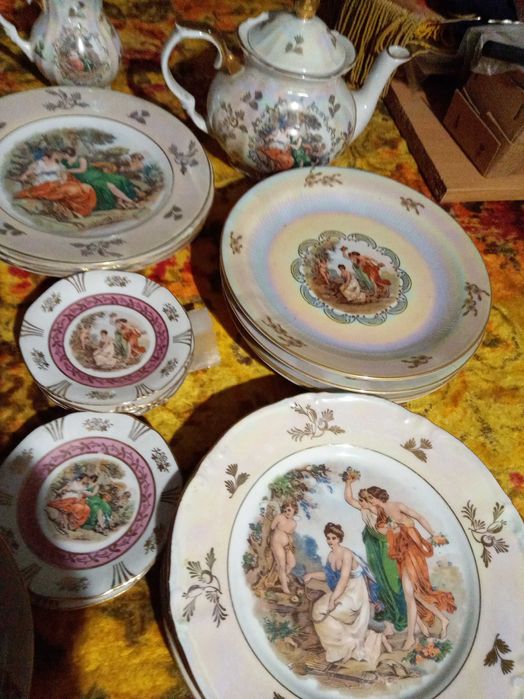 Посуда фарфор ВинтаЖ. Кузнецов. Буки. Корниловы