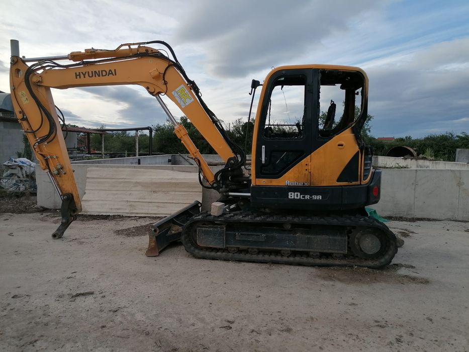 Hyundai Robex 80cr-9a, Cat, volvo, komatsu