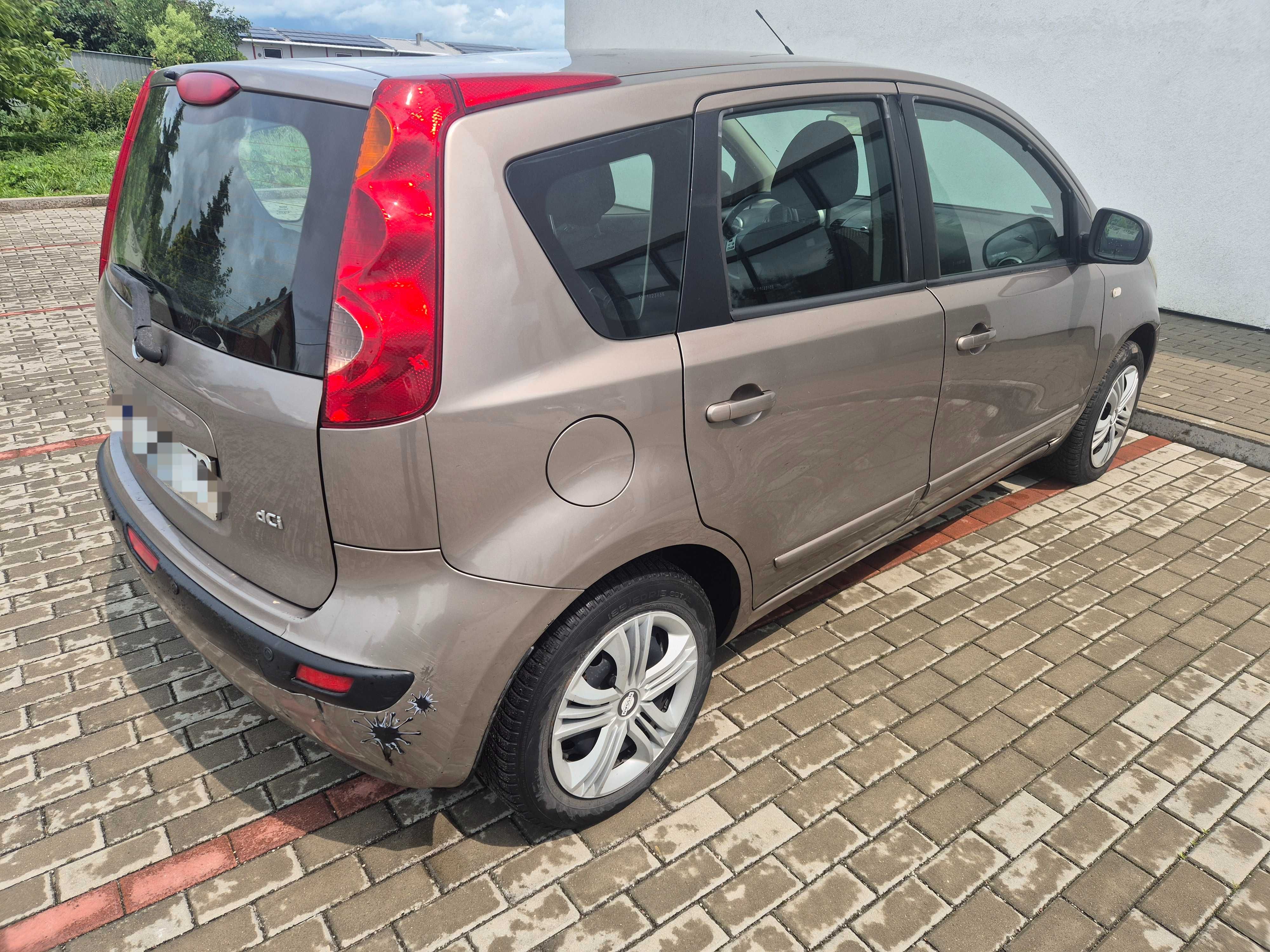 nissan note 1.5 dci KLIMA zarejestrowany
