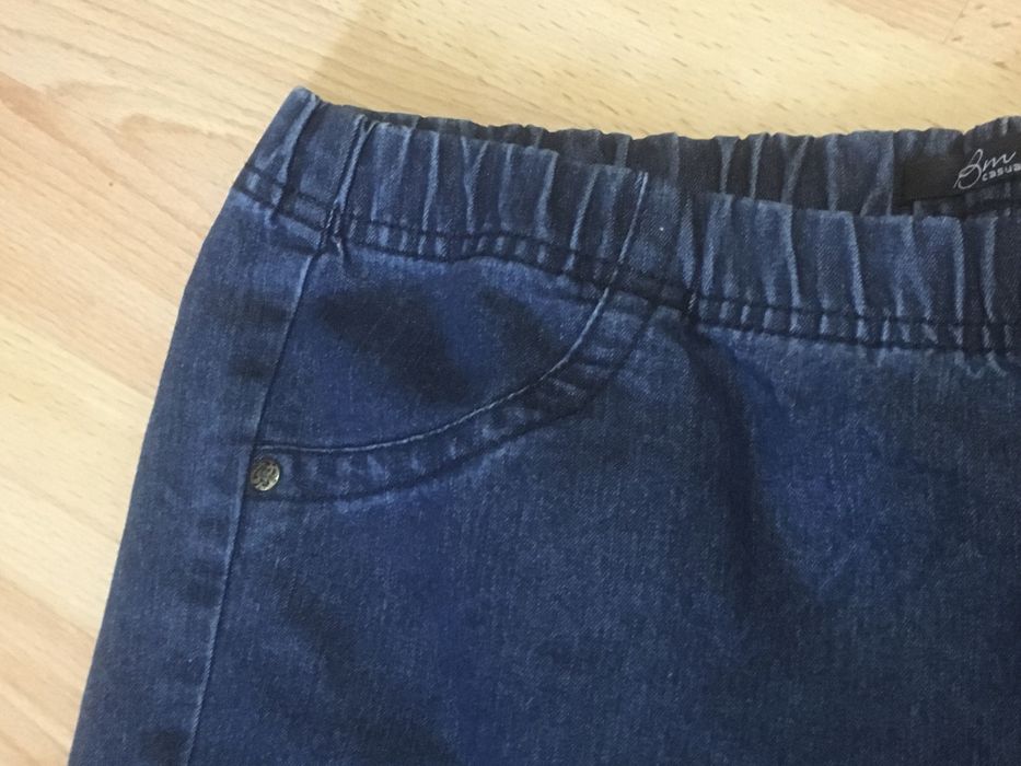 Бриджи джинс батал большой размер