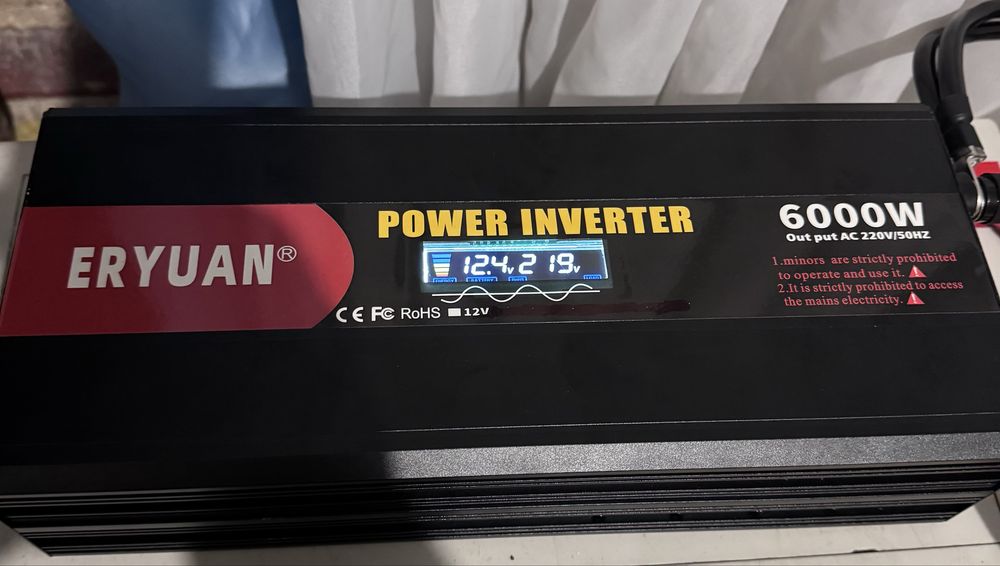 Инвертор ERYUAN 6000w