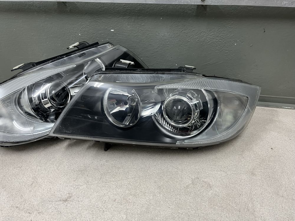 Bmw e90 e91 M3 lampy bi led komplet reflektory bi led