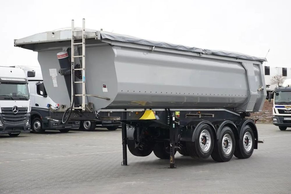 Schwarzmuller / WYWROTKA / 27 M3 / 2 X OŚ PODNOSZONA