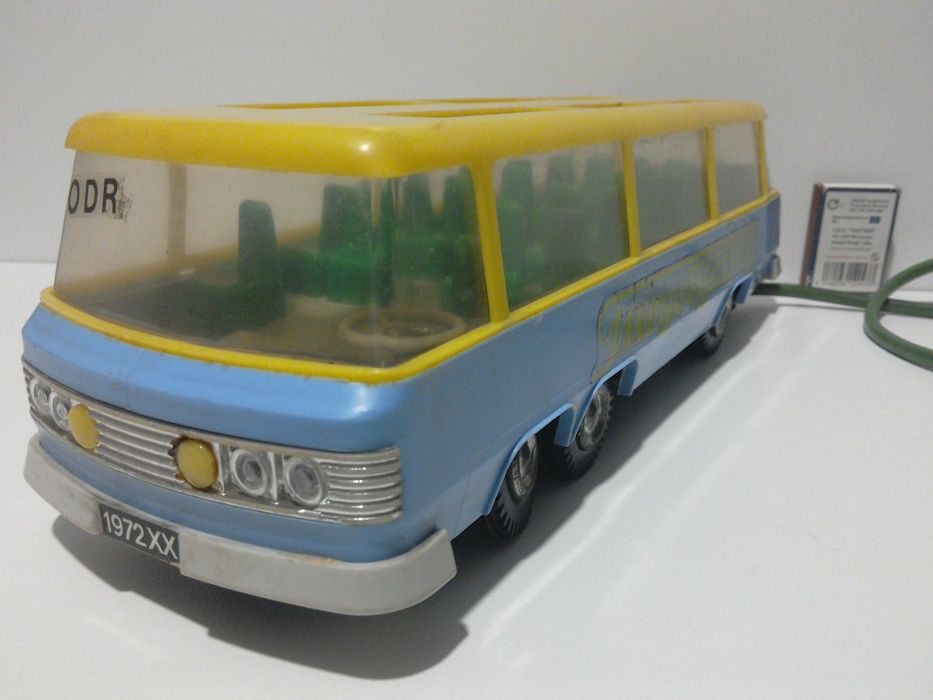 stara zabawka PRL Polska autobus ODRA 1972 Palart retro autokar PL czz