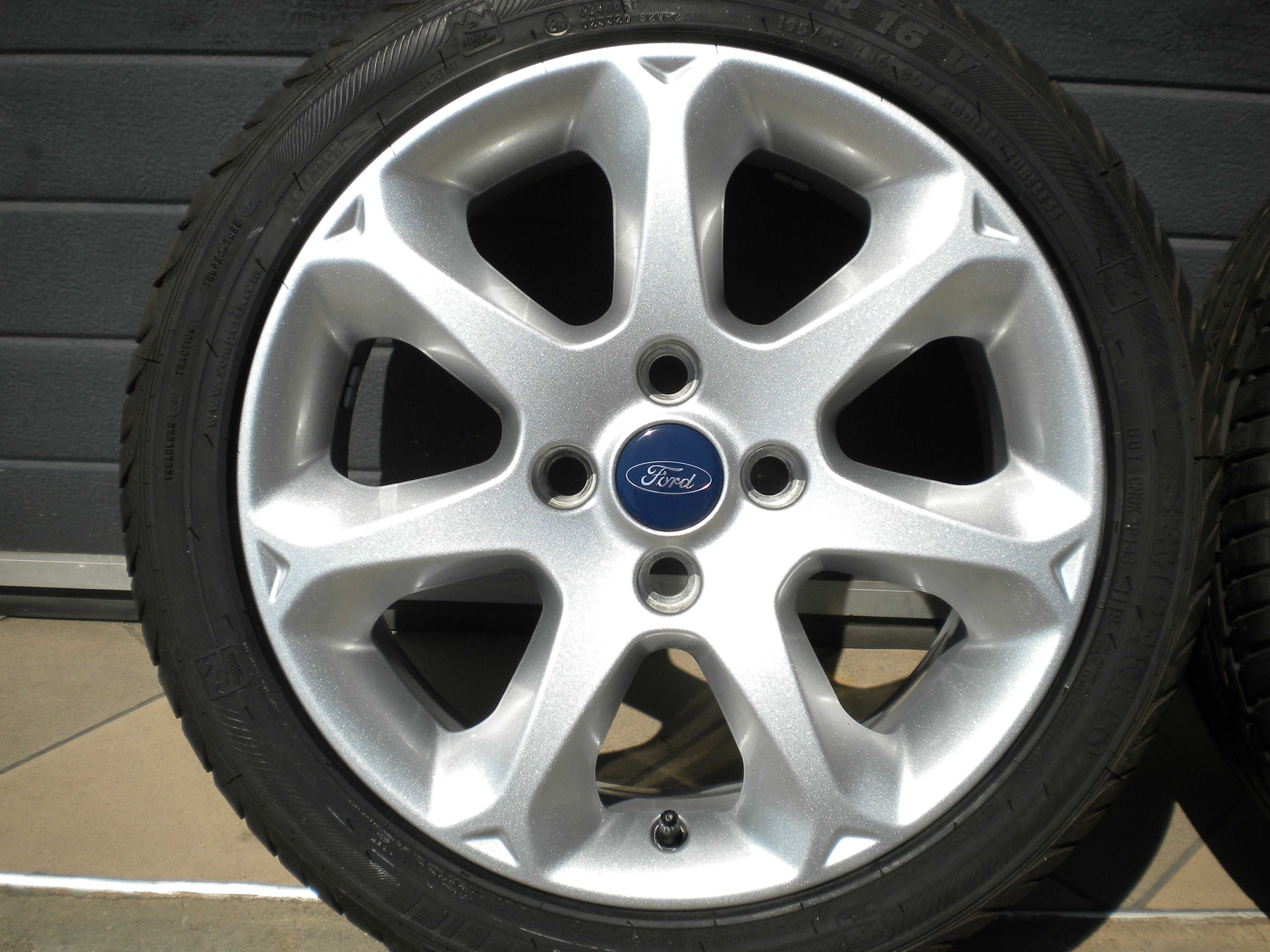 Koła letnie aluminiowe 16 4x108 Ford Fiesta VI VII + TPMS + nowe opony
