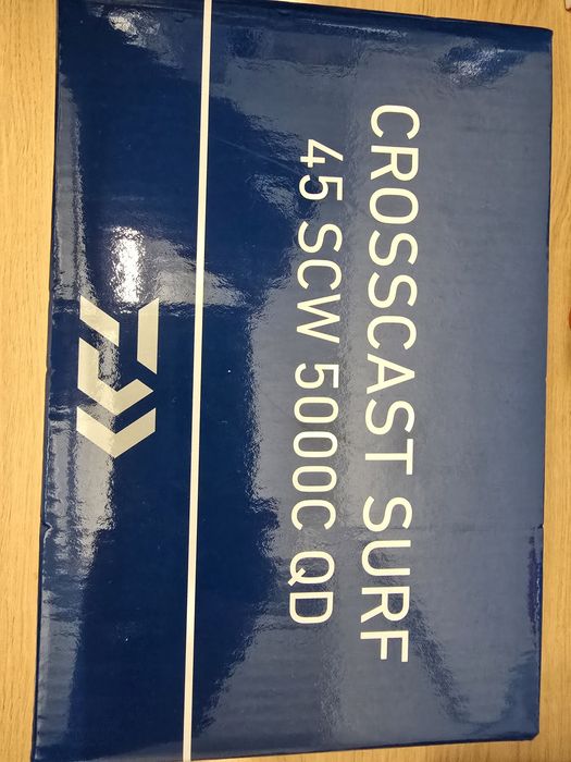 Daiwa crosscast surf 45 scw 5000c NOVO