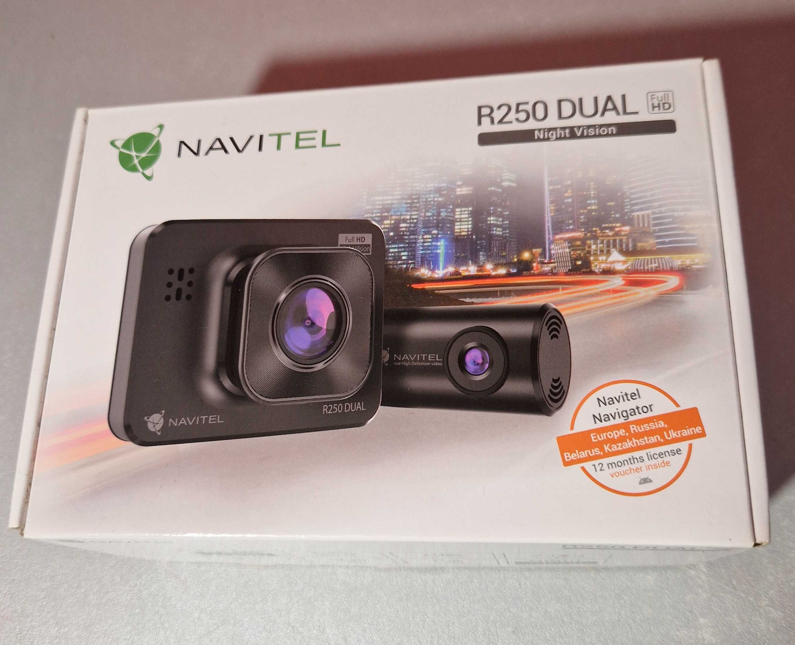 Wideorejestrator  NAVITEL R250 DUAL