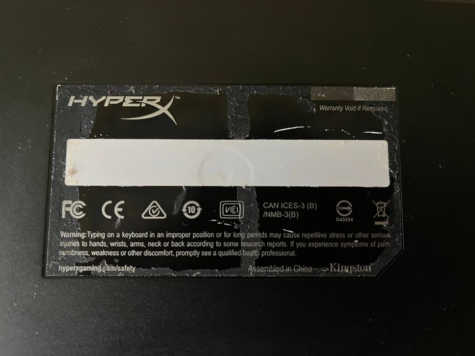 Клавиатура HyperX Alloy FPS pro