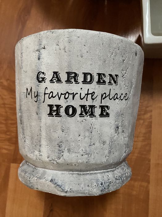 IKEA 4 osłonki na doniczki plus  GARDEN HOME