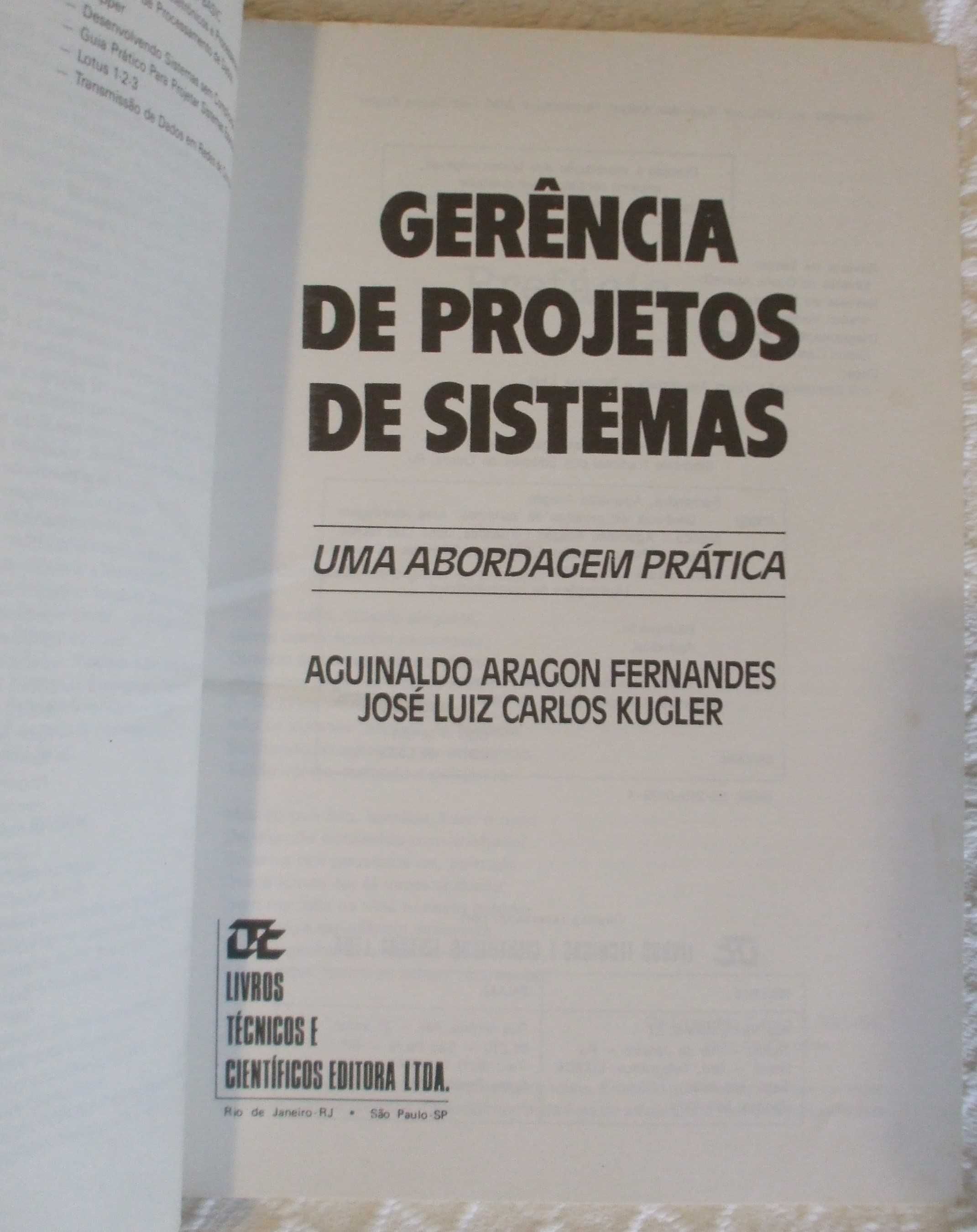 Gerência de projetos de sistemas, Aguinaldo Aragon Fernandes