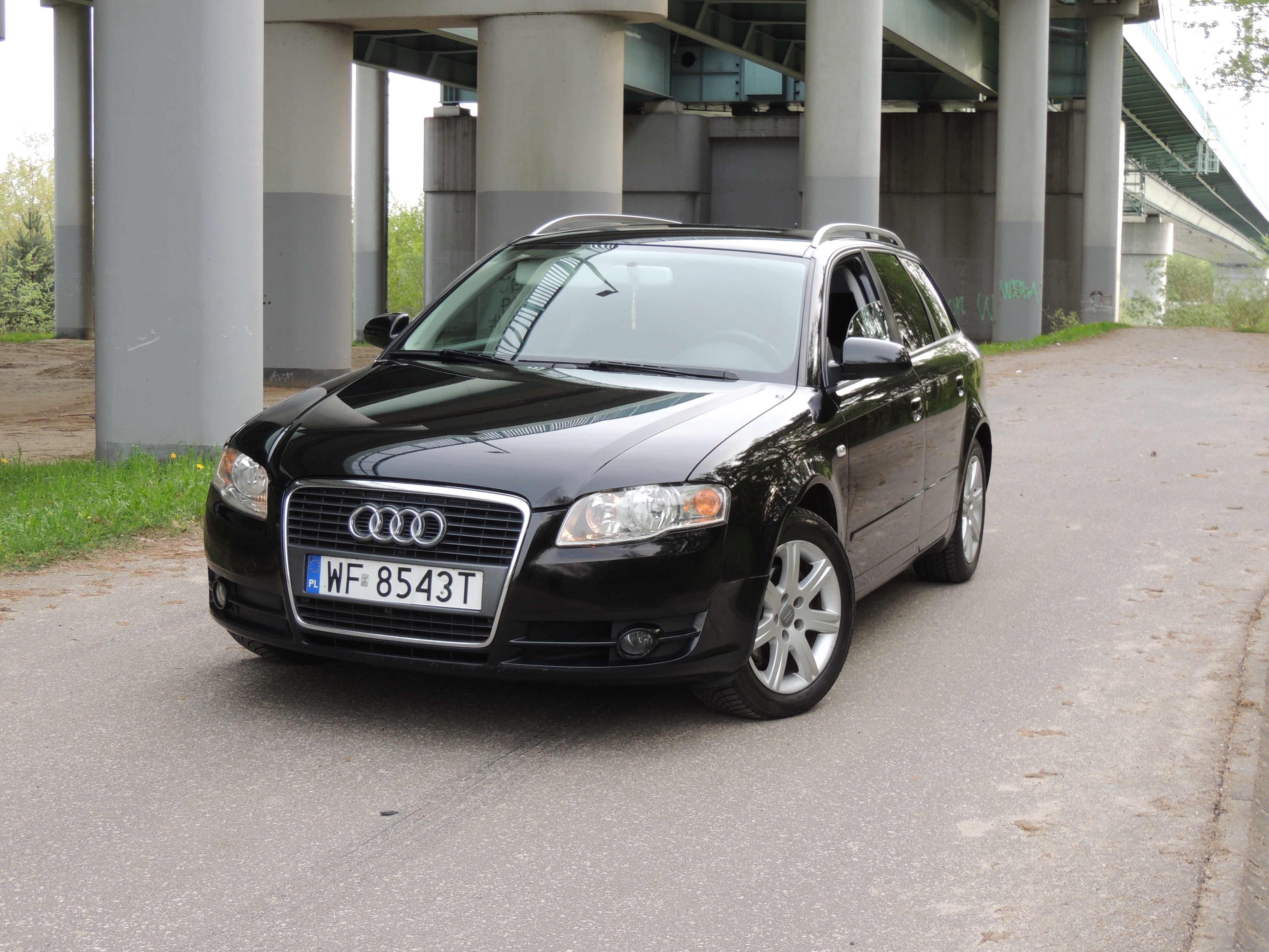 Audi A4 2.0 TDI 140KM Czarny Alufelgi Chrom