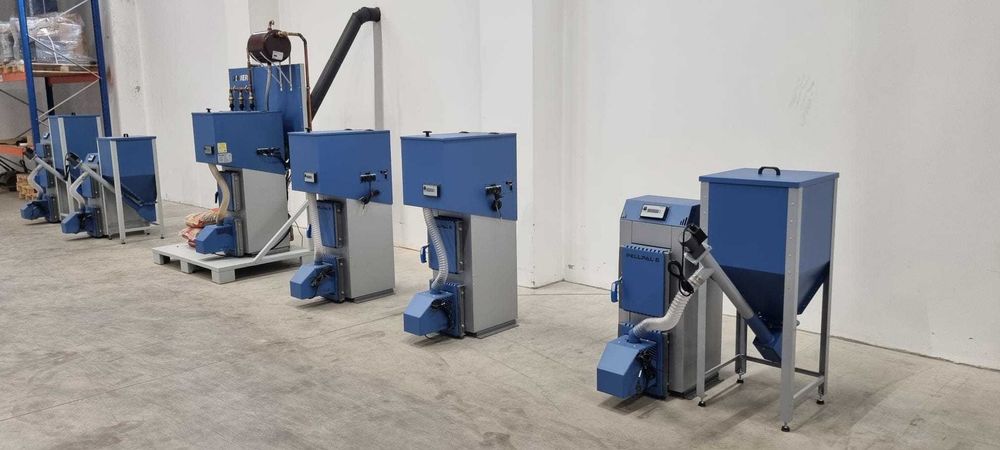 Kocioł na pellet 8kW podajnik Pellpal kotły piec biomasa 12kW 18kW ZUM