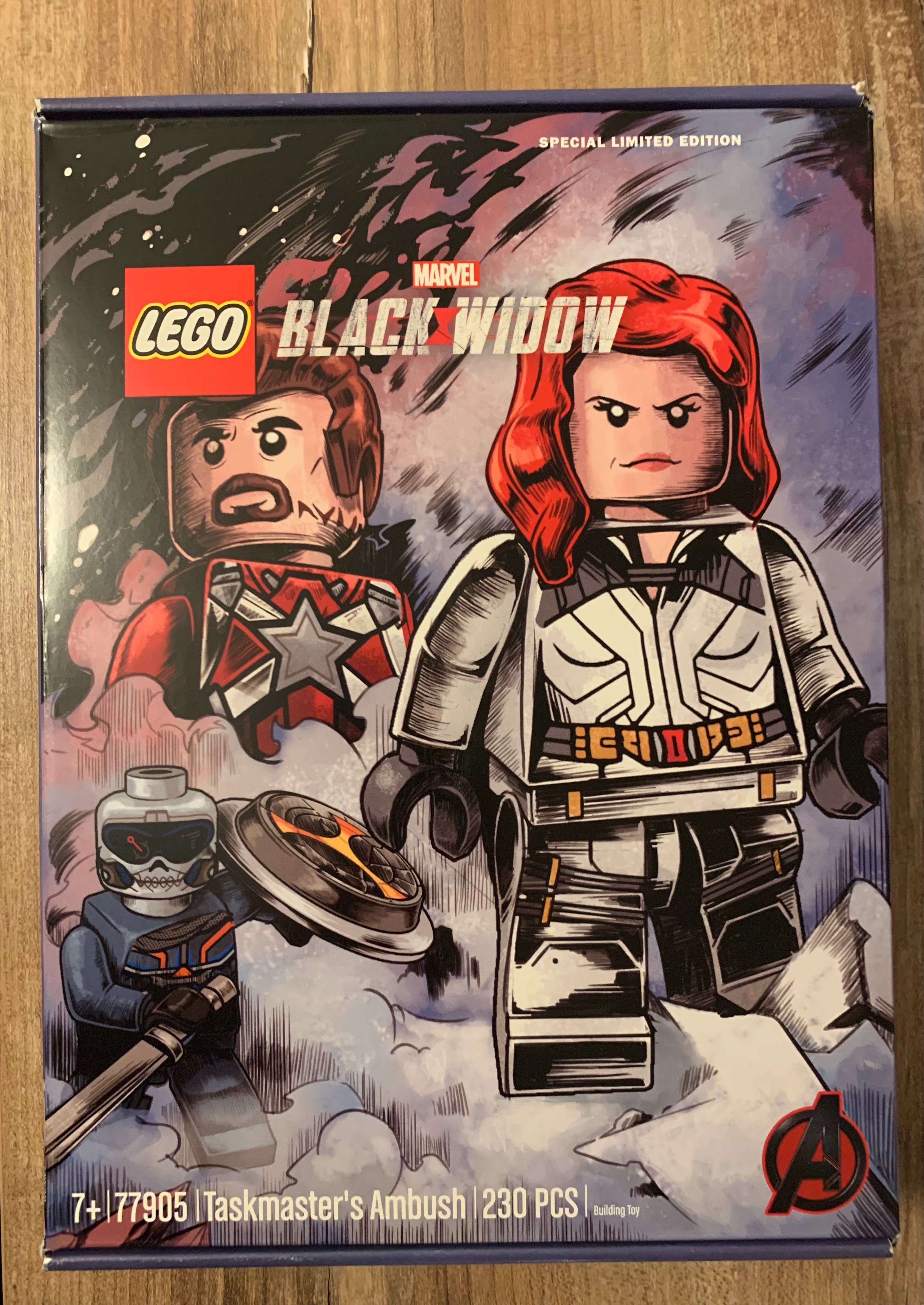 LEGO 77905 Black Widow Ucieczka Tasmastera Marvel SDCC 2020 UNIKAT