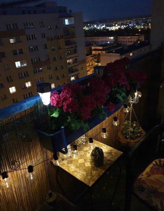 Girlanda Solarna LED 10 Kulek 3,35 m z Czujnikiem