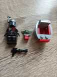 75307 Figurki LEGO Star Wars świąteczny Baby Yoda i Mandalorianin